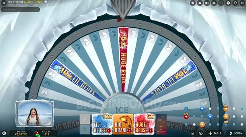 Guide to ice fishing live casino